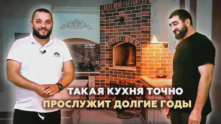Барбекю комплекс и мебель из дуба