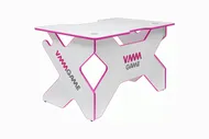 Компьютерный стол VMMGAME Space White Бело-розовый