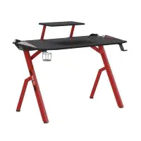 Skill Игровой компьютерный стол с надстройкой и на металлокаркасе CTG-001-1