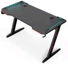 Игровой компьютерный стол Mega мебель, Z8 черный, 120х60х74 см