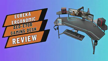 Unleash Your Gaming Potential with Eureka Ergonomic AED-E70B Gaming Desk Review